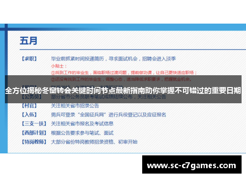 全方位揭秘冬窗转会关键时间节点最新指南助你掌握不可错过的重要日期