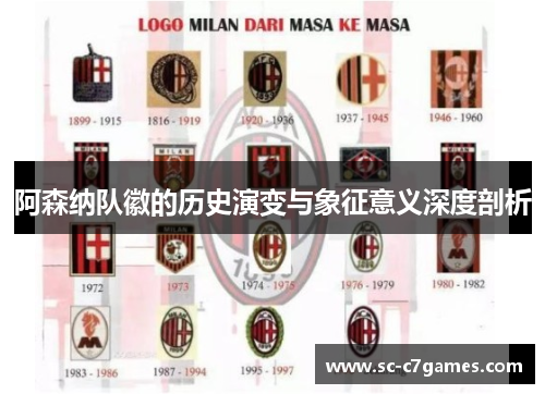 阿森纳队徽的历史演变与象征意义深度剖析